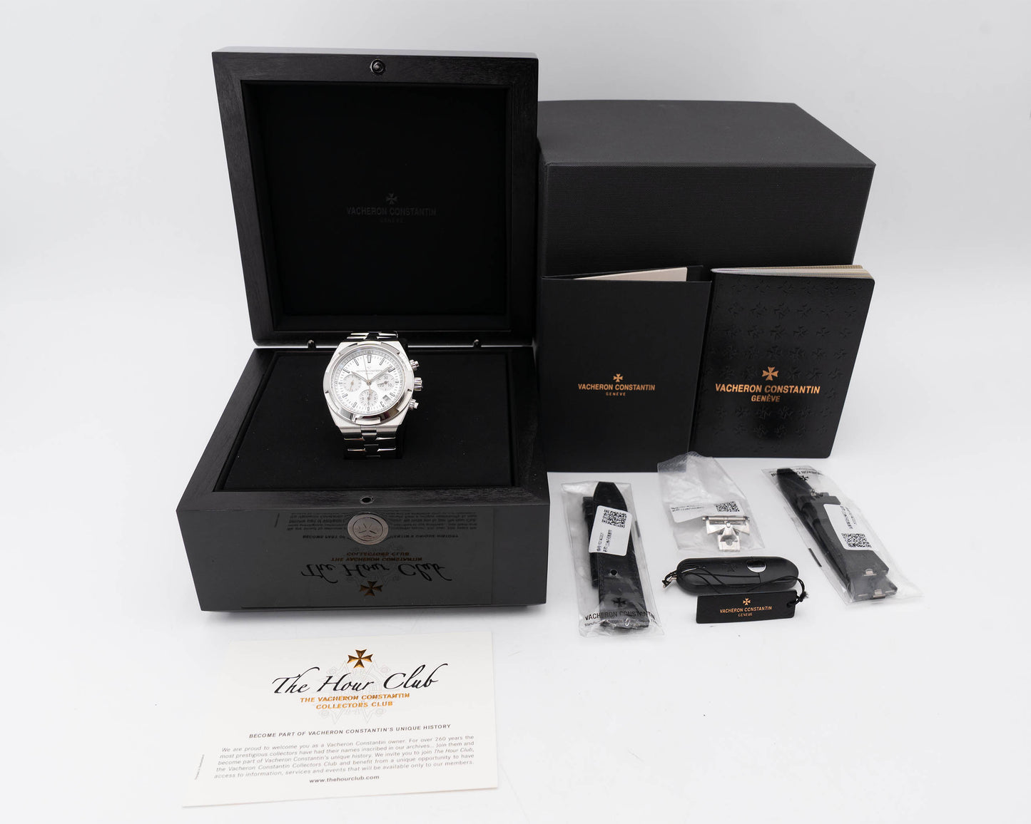 Vacheron Constantin Overseas Chronograph 42.5mm 5500V/110A-B075 Silver Dial 2018