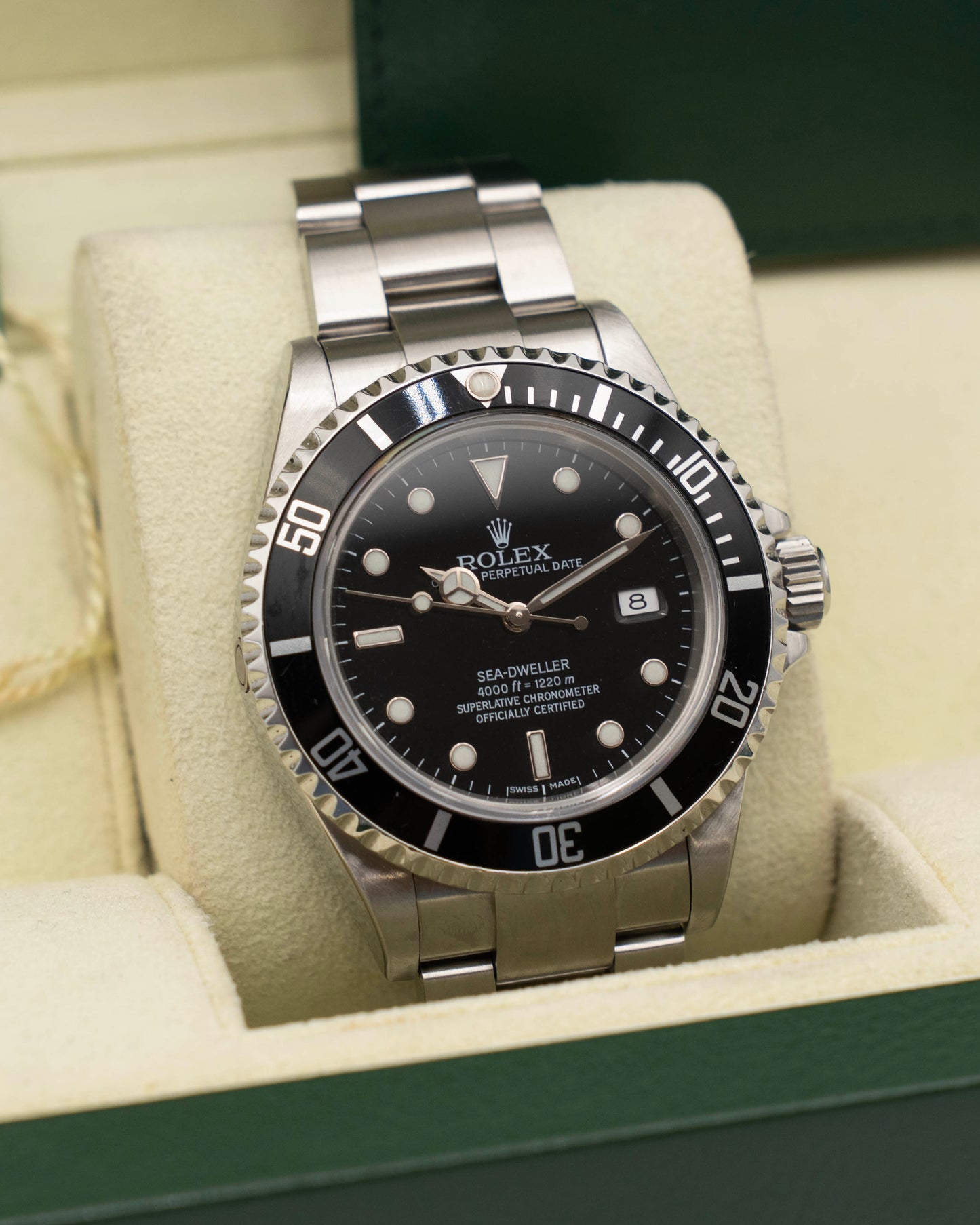 Rolex Seadweller 40mm 16600 Black Aluminum 2007