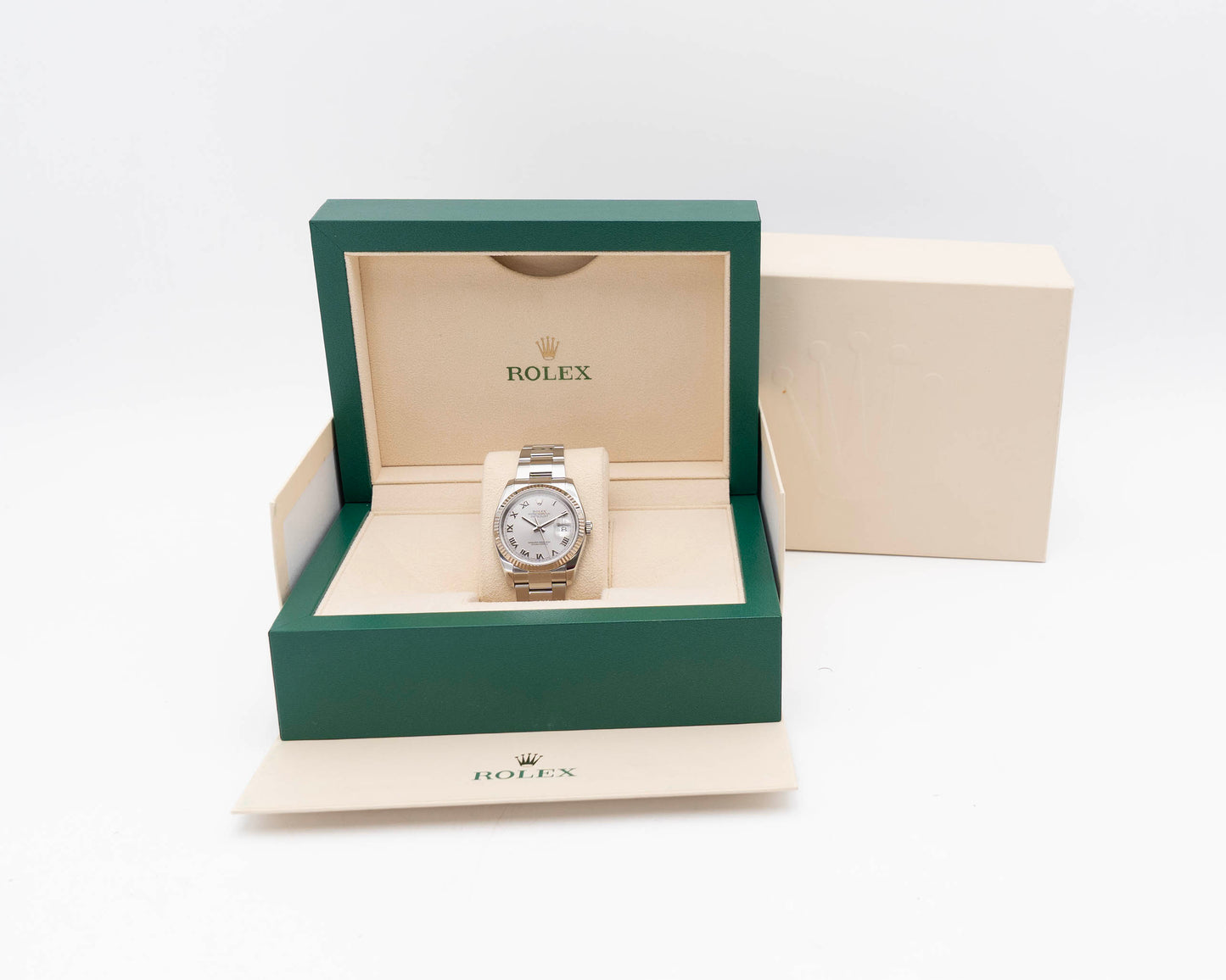 Rolex Datejust 36mm 116234 Silver Roman Dial Stainless Steel