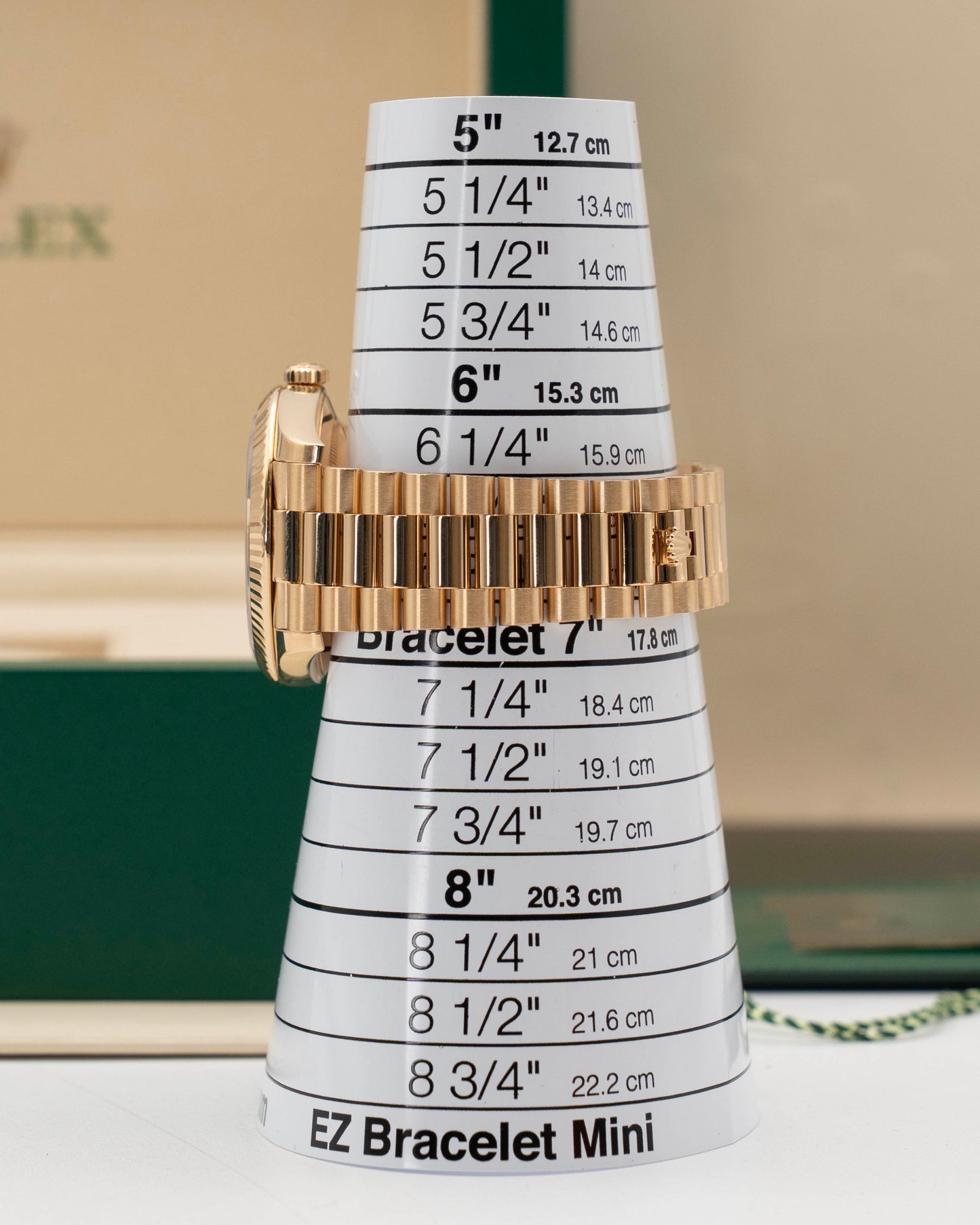 Rolex DayDate 40mm 228238 Yellow Gold White Index Dial 2021