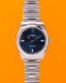 Rolex Oyster Perpetual 114300 39mm Blue With Green Markers 2017