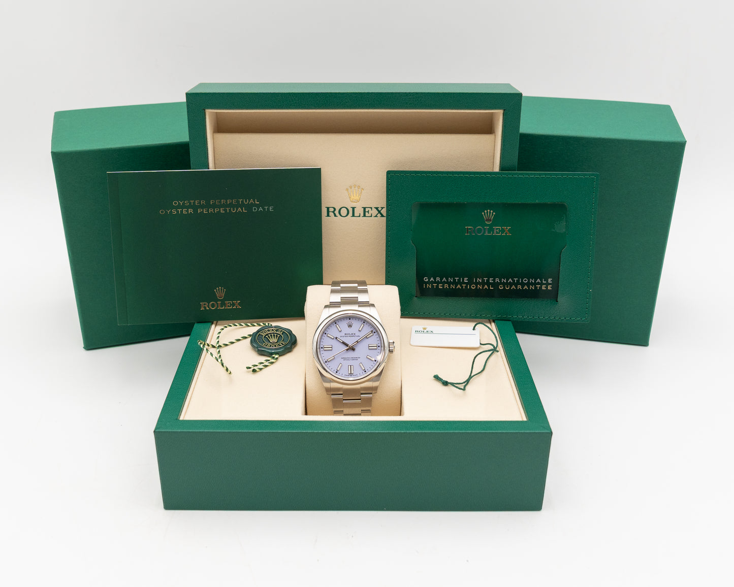 UNWORN Rolex Oyster Perpetual 41mm 134300 Lavender Dial 2026