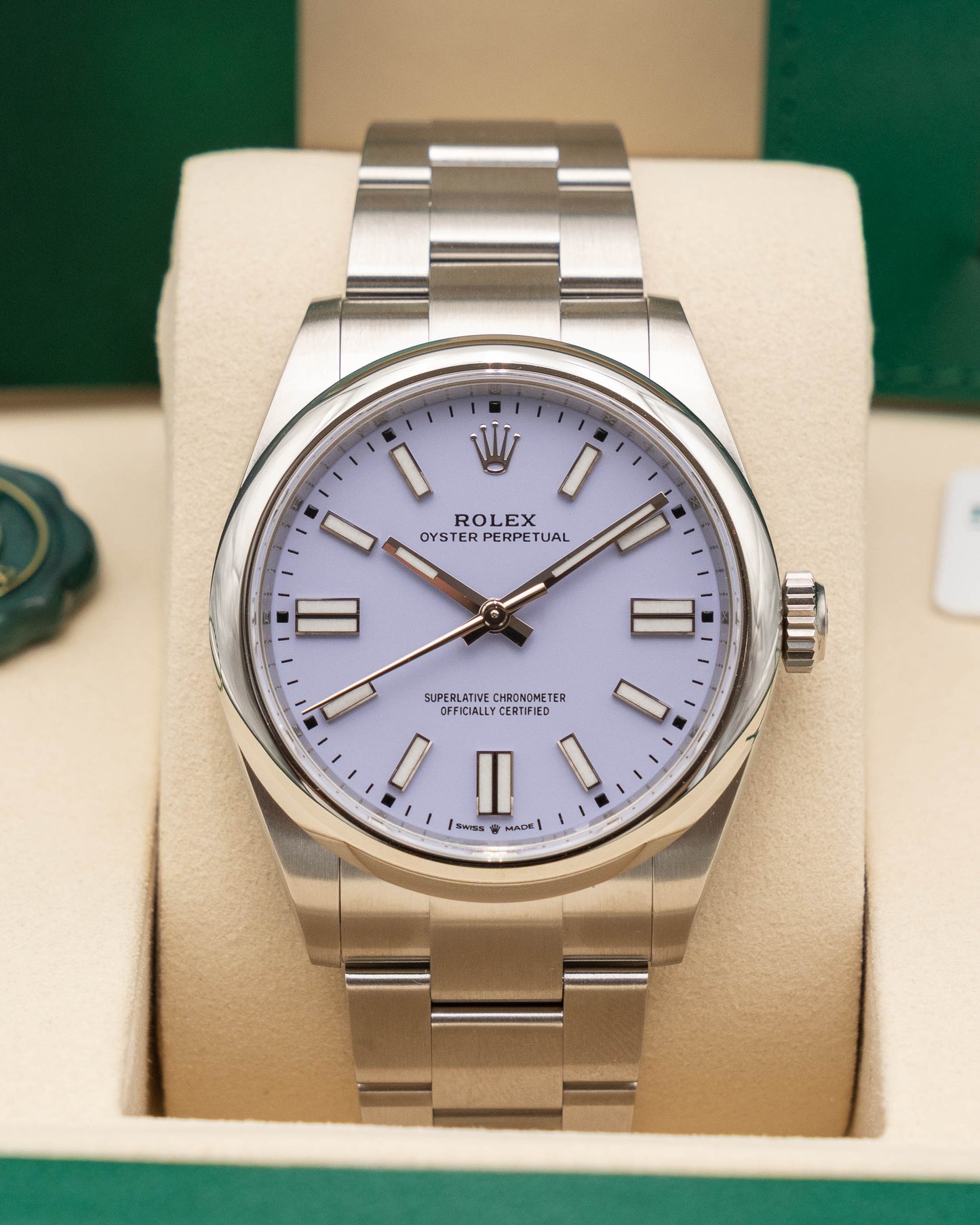 UNWORN Rolex Oyster Perpetual 41mm 134300 Lavender Dial 2026