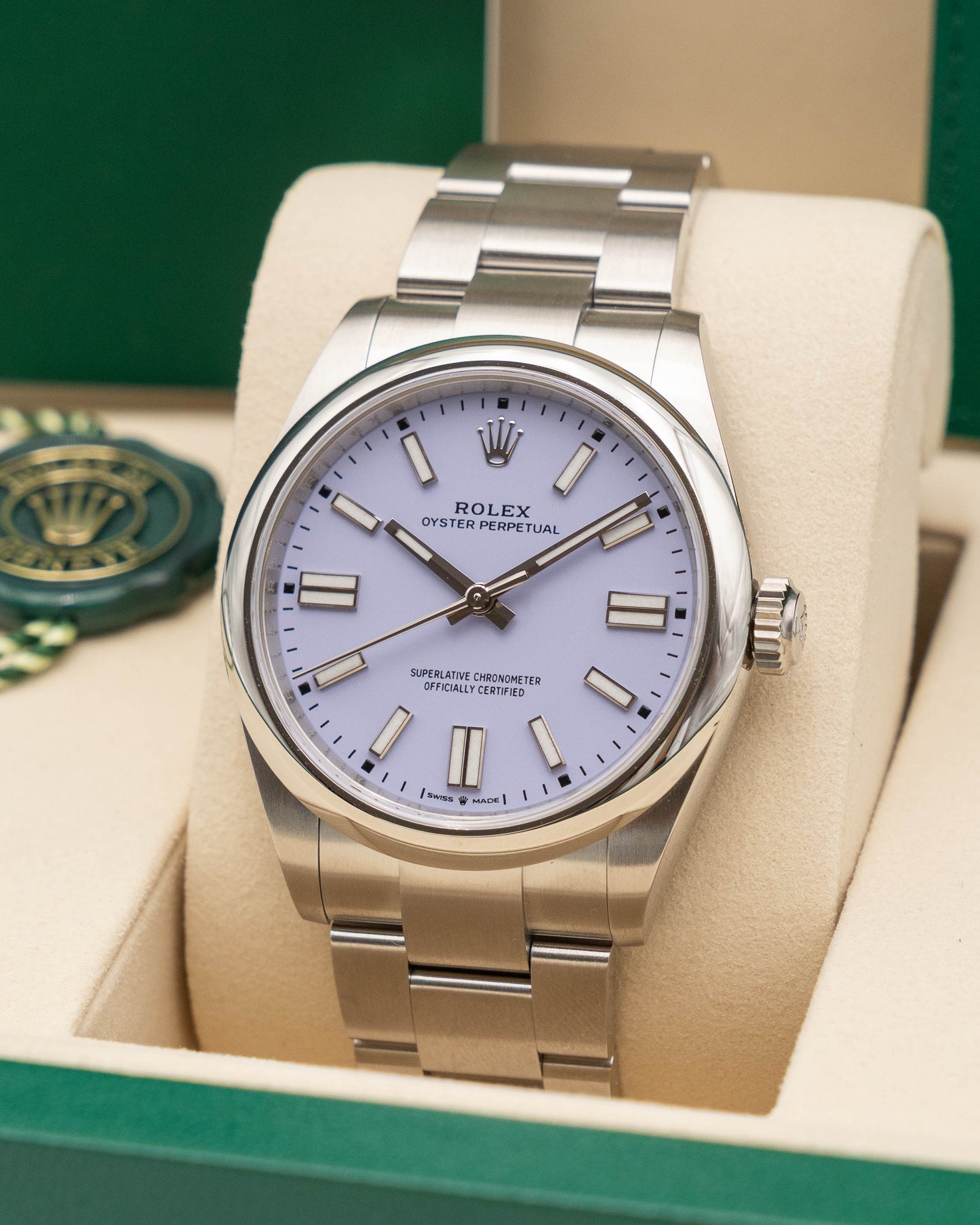 UNWORN Rolex Oyster Perpetual 41mm 134300 Lavender Dial 2026