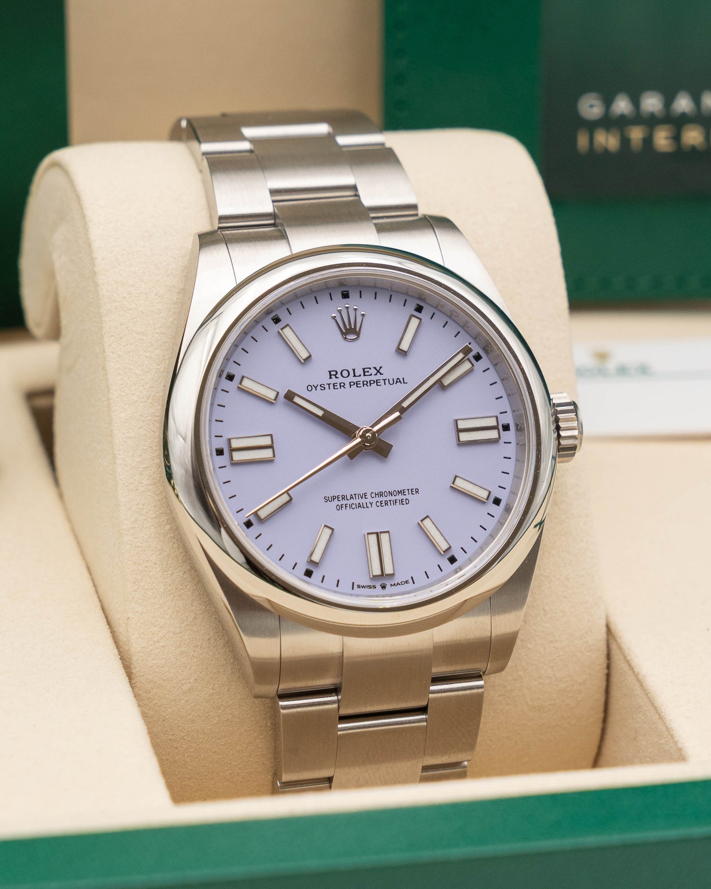 UNWORN Rolex Oyster Perpetual 41mm 134300 Lavender Dial 2026