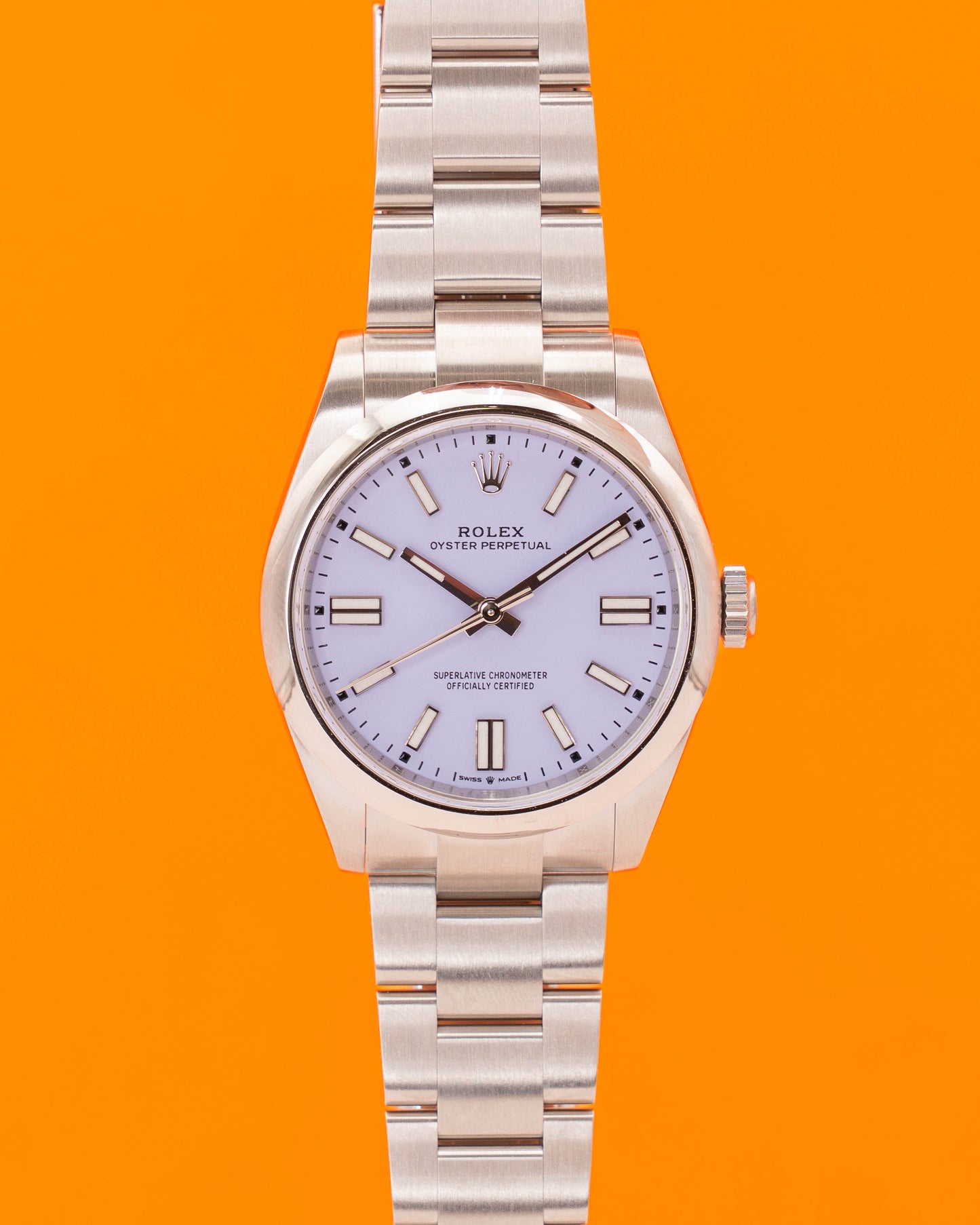 UNWORN Rolex Oyster Perpetual 41mm 134300 Lavender Dial 2026