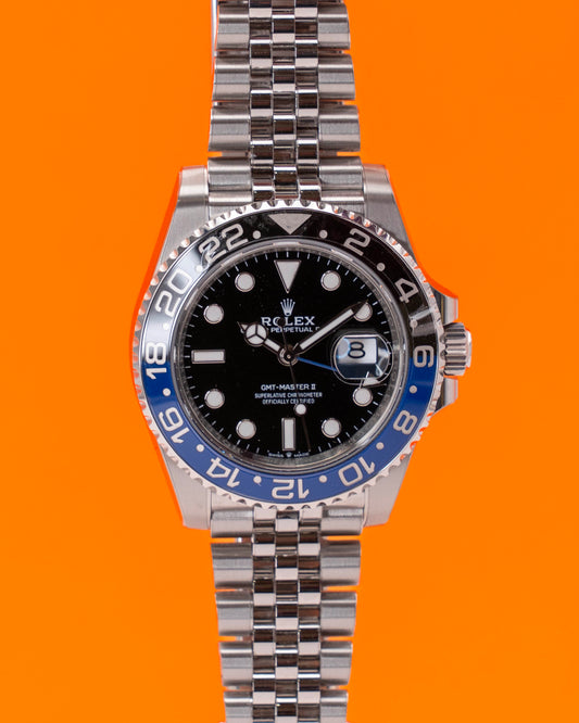 Rolex GMT Master II 40mm 126710BLNR Batgirl Jubilee 2024
