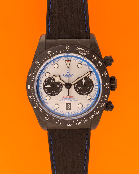 Tudor Black Bay Chrono "Carbon 25" 42mm 79377KN White Dial 2025