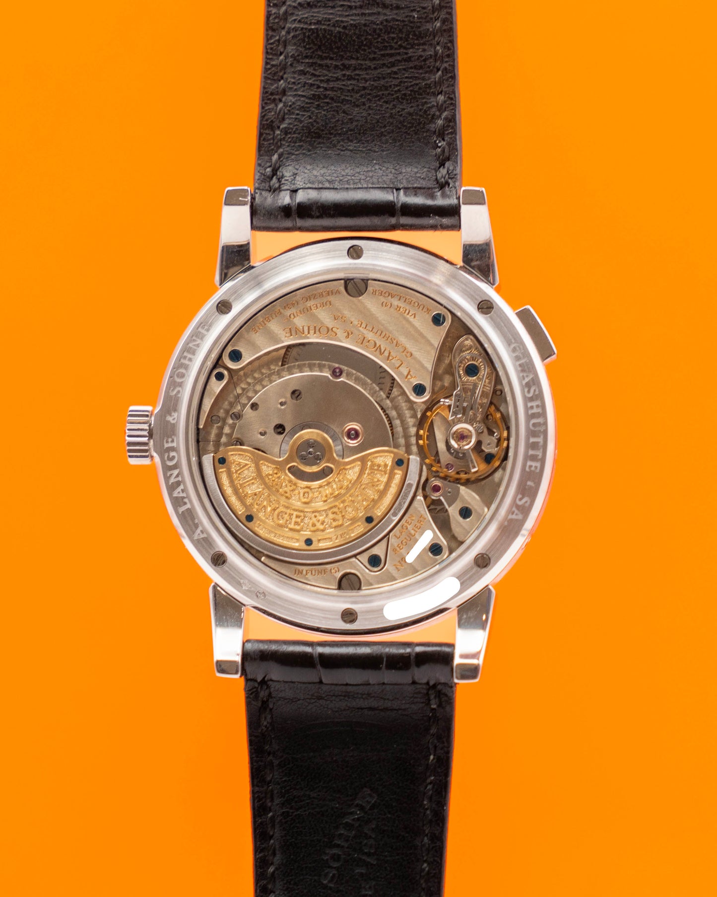 A. Lange & Söhne Langematik Perpetual 38.5mm 310.025E Platinum Rhodium Dial