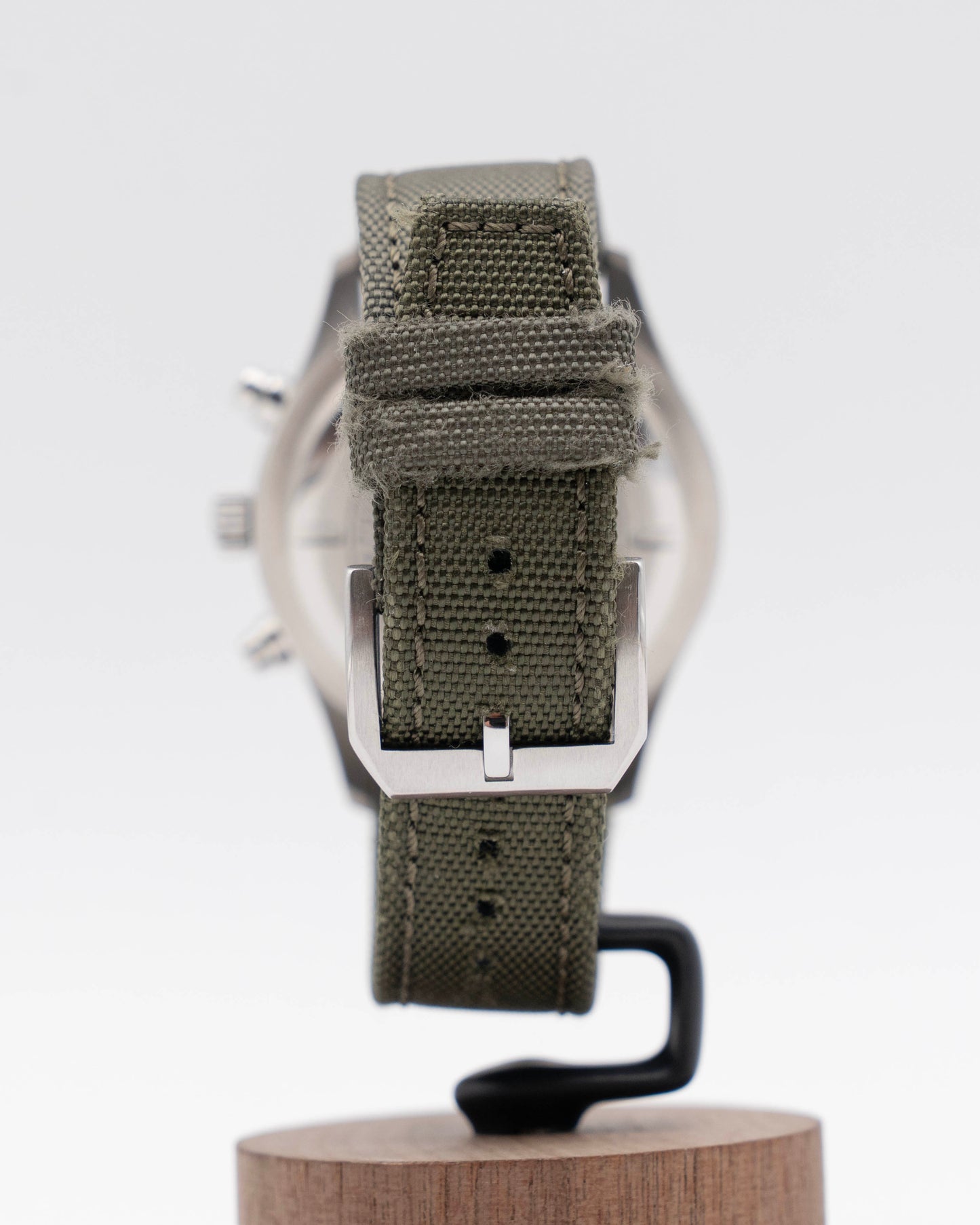 IWC Pilot's Watch IW371704 Chronograph On Green Strap