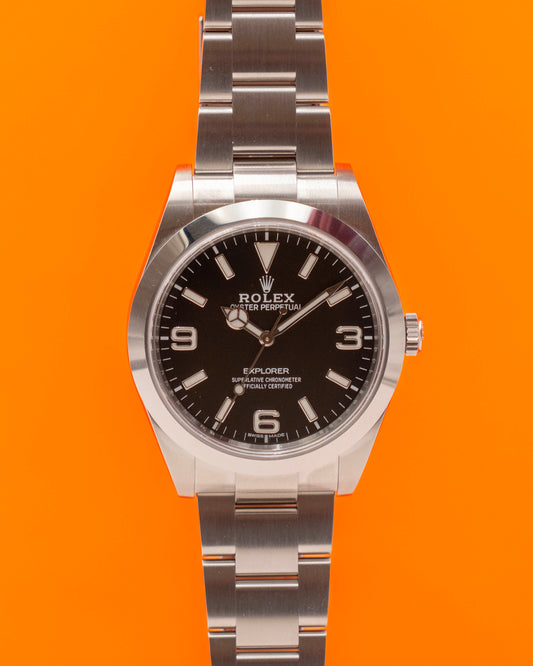 Rolex Explorer 39mm 214270 Black 2019