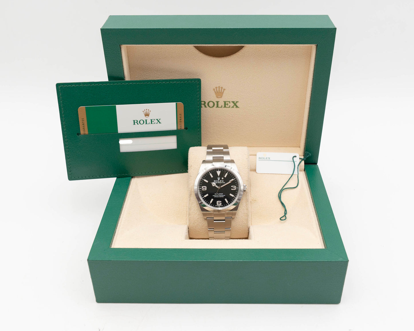 Rolex Explorer 39mm 214270 Black 2019