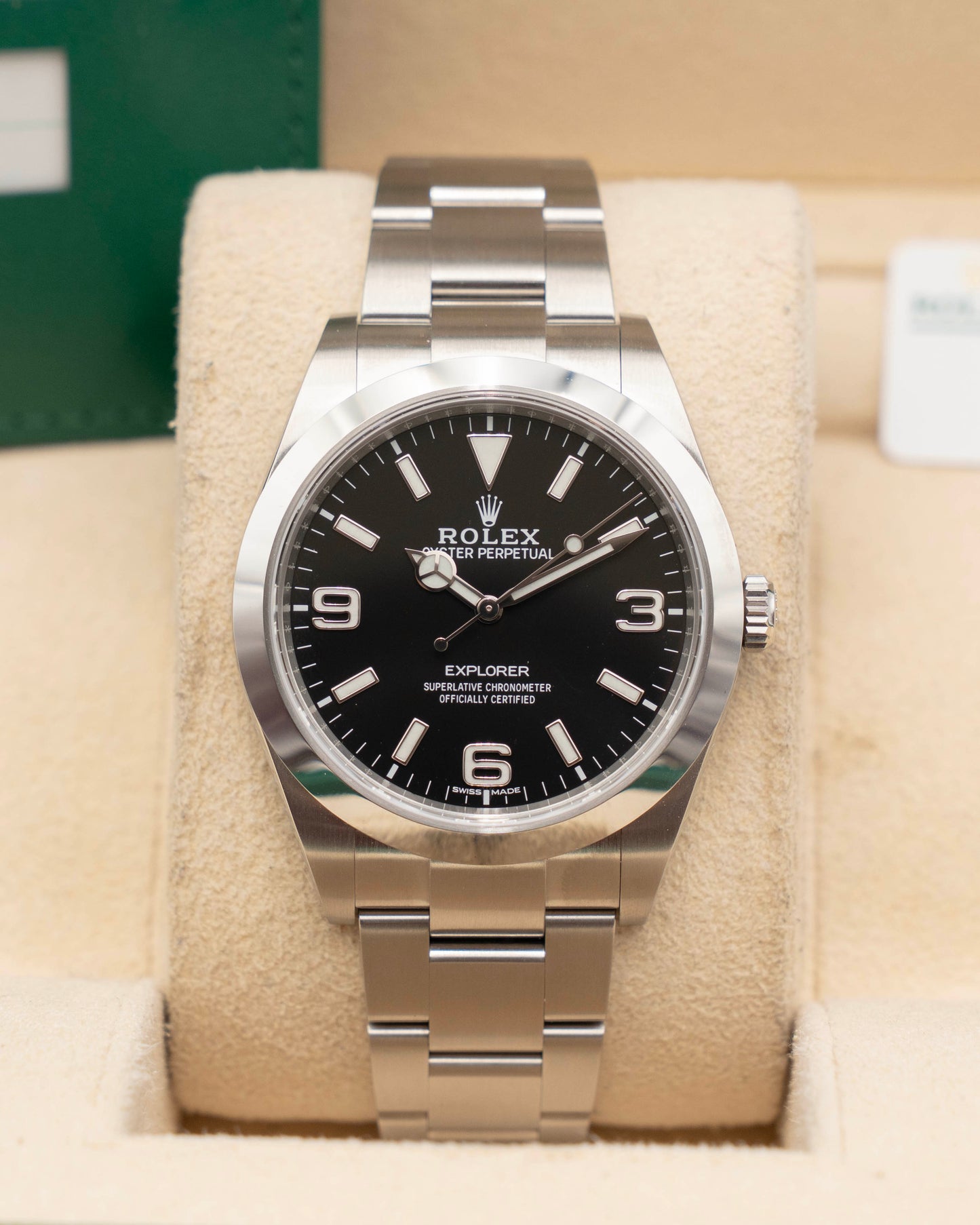 Rolex Explorer 39mm 214270 Black 2019