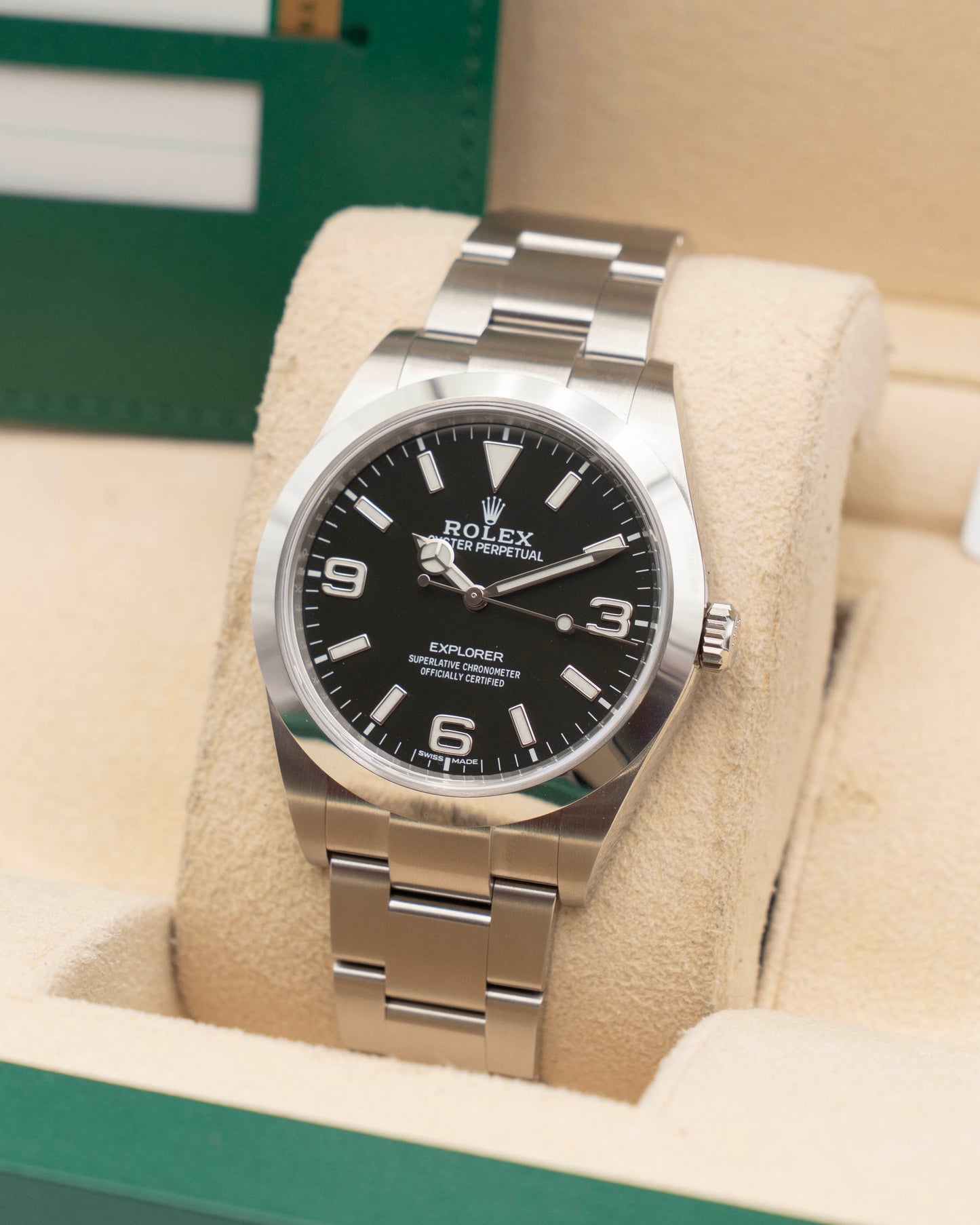 Rolex Explorer 39mm 214270 Black 2019