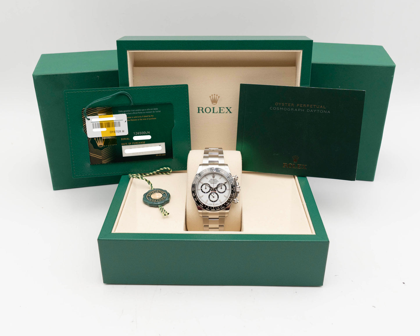 New Rolex Daytona 40mm 126500LN Panda 2026