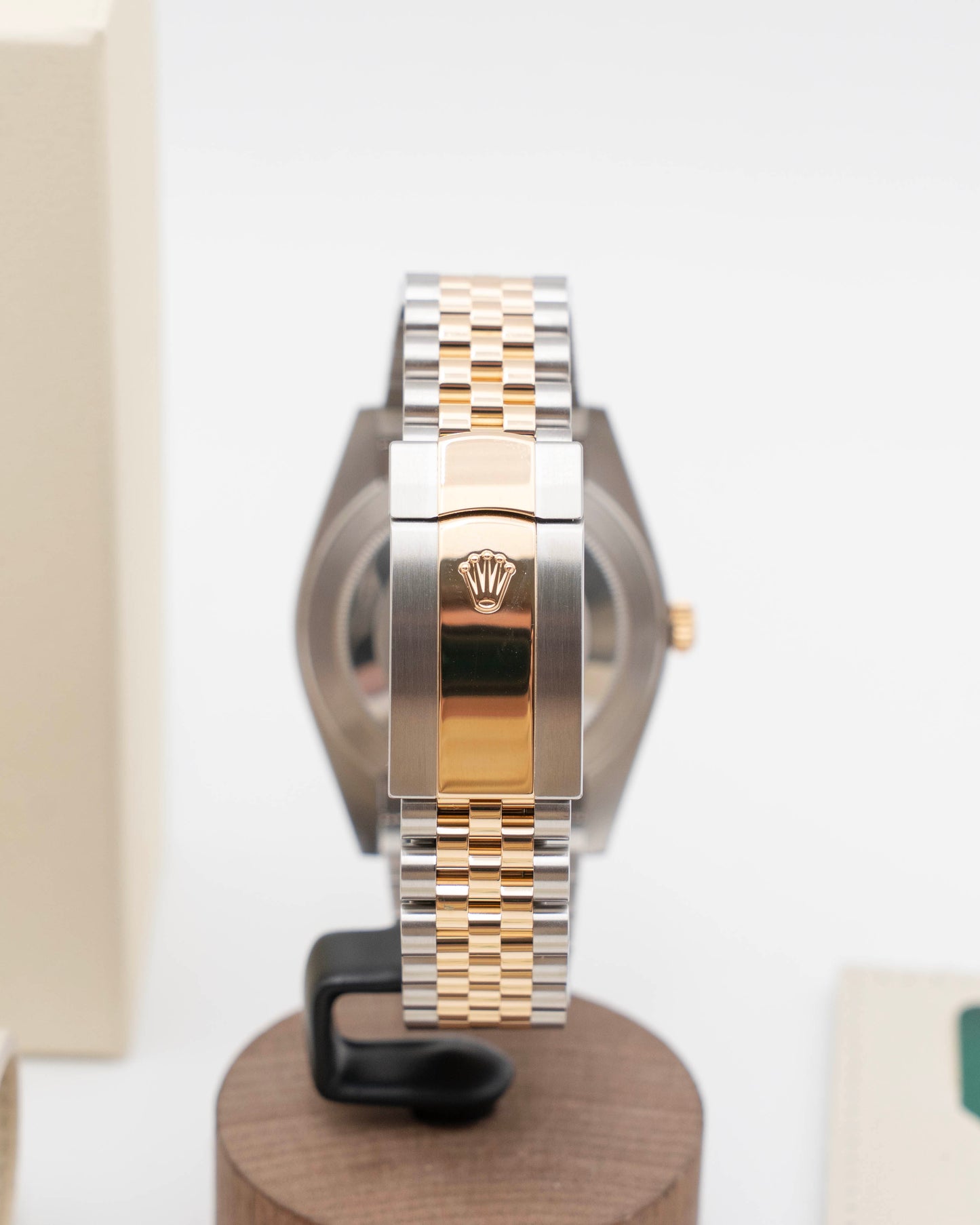 Rolex Datejust 41mm 126333 Two Tone Yellow Gold Black Diamond Dial 2020  (126333-0006)