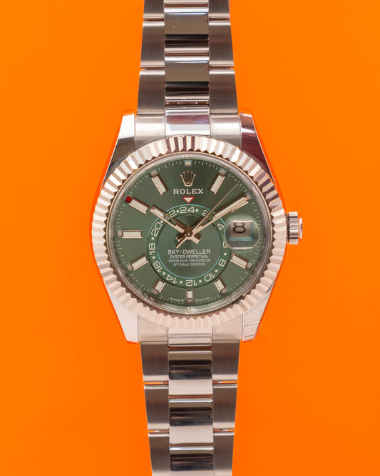 Rolex Skydweller 42mm  336934-0001 Mint Green 2025