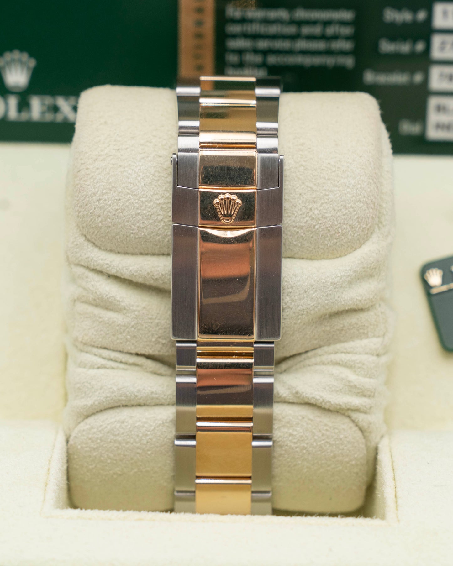 Rolex Daytona 40MM 116523 bks Two Tone Black Dial 2008