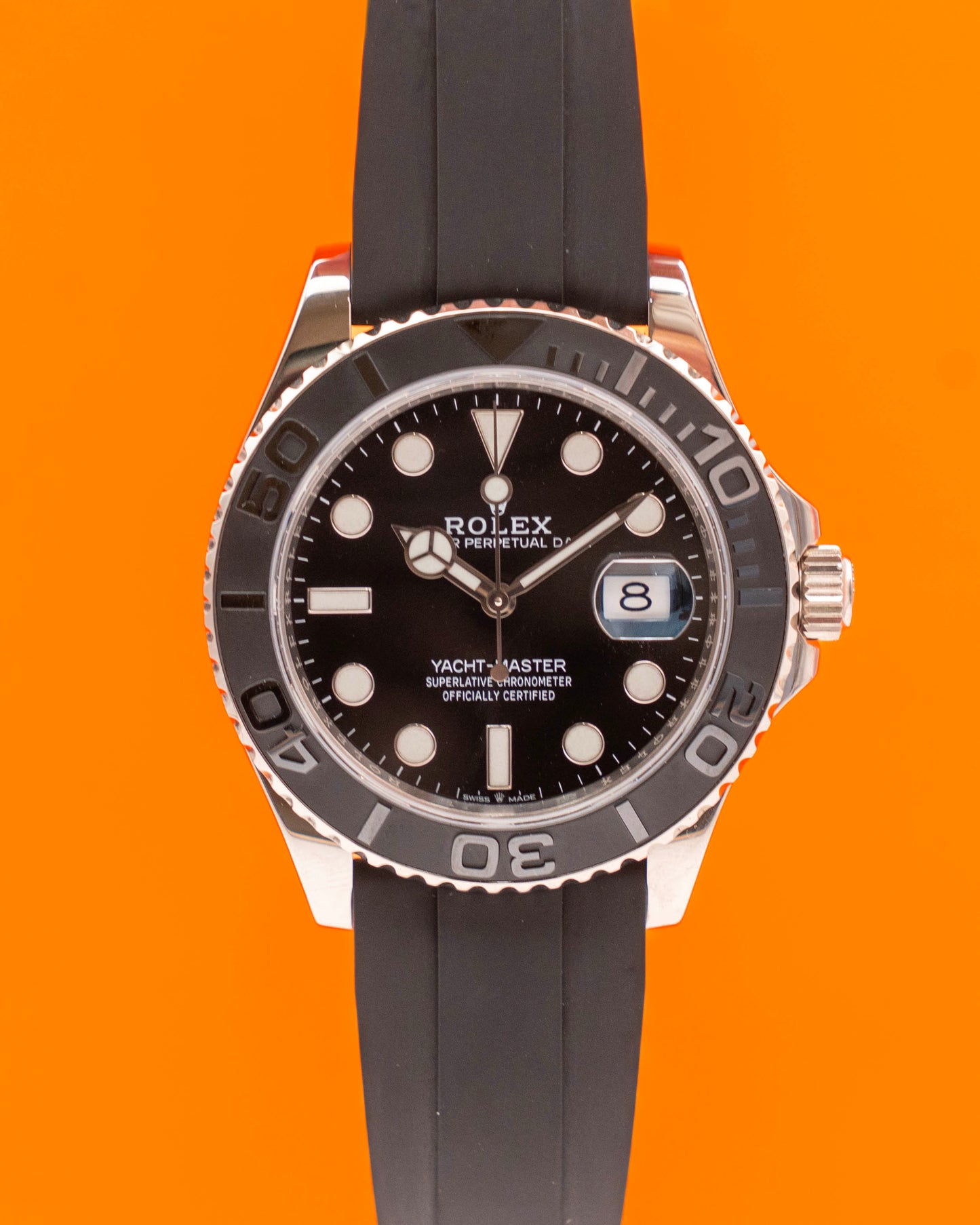 Rolex Yachtmaster 42mm 226659 White Gold on Oysterflex (226659-0004)