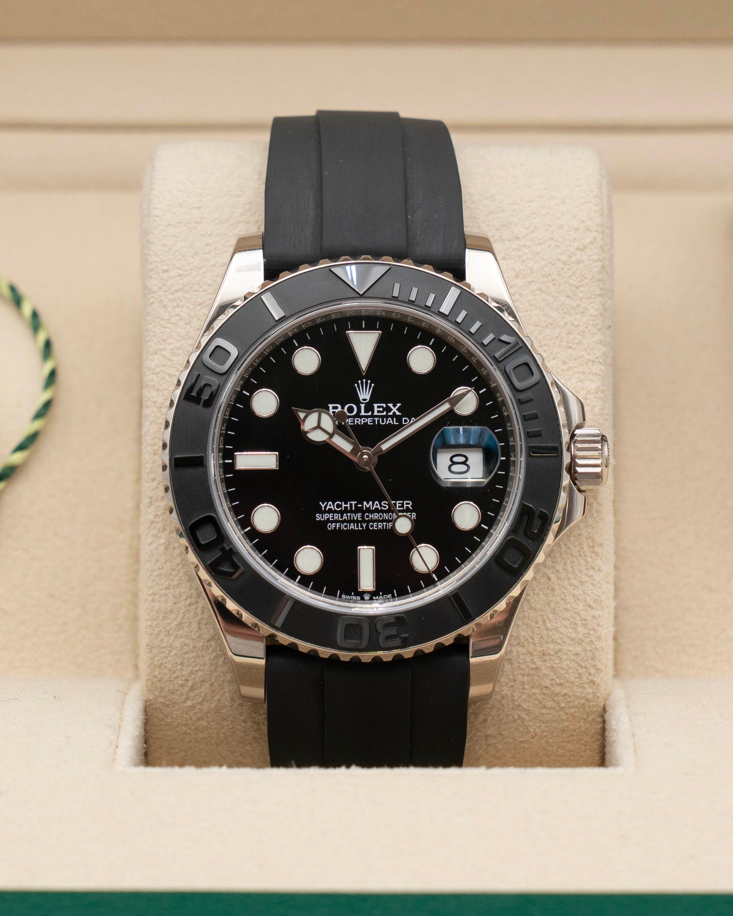 Rolex Yachtmaster 42mm 226659 White Gold on Oysterflex (226659-0004)