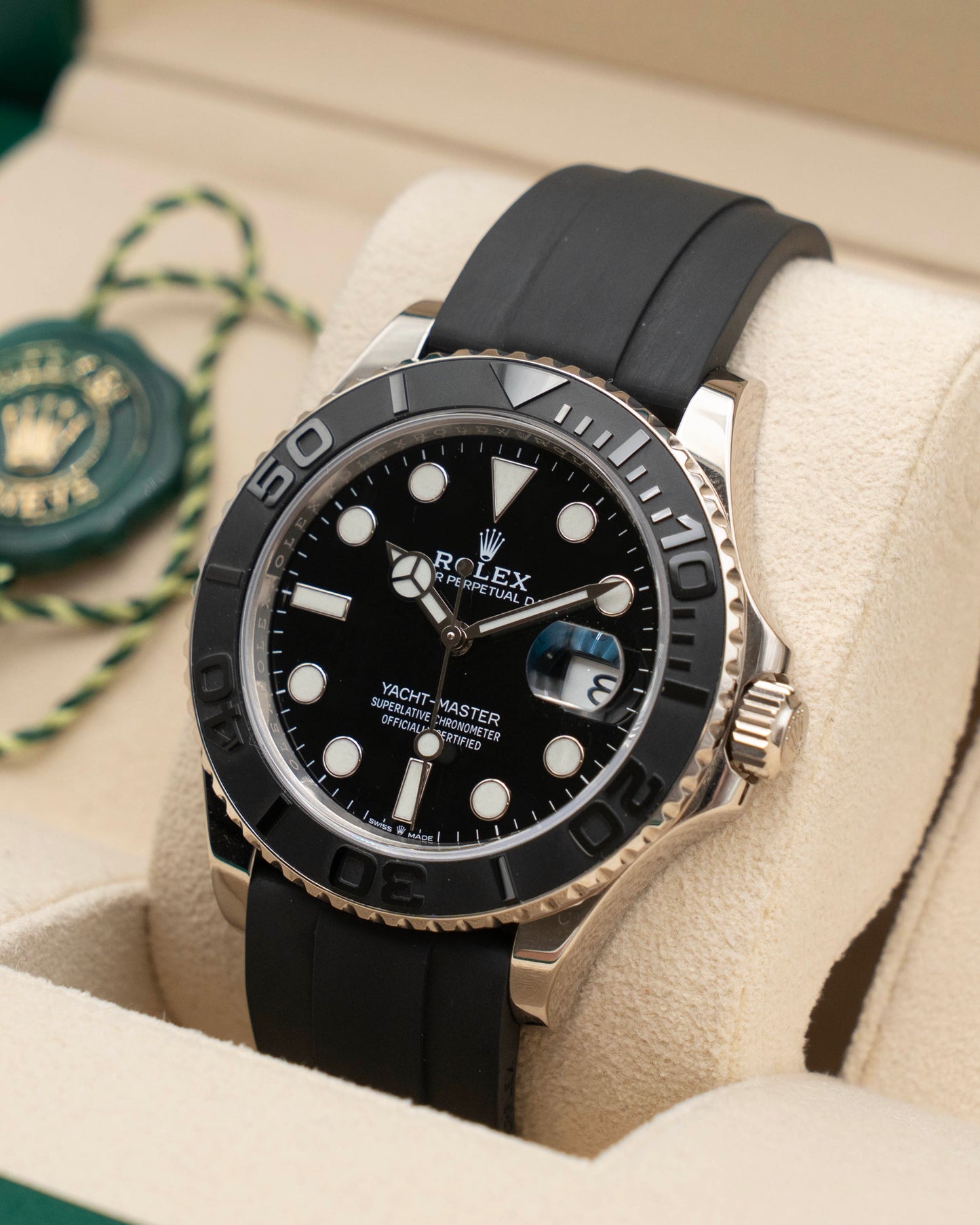 Rolex Yachtmaster 42mm 226659 White Gold on Oysterflex (226659-0004)