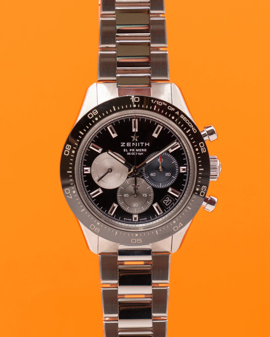 Zentih Chronomaster Sport 41mm 03.3100.3600/21.m3100 Black Dial Chronograph 2021