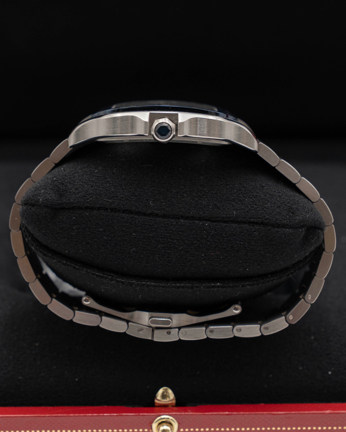 Cartier Santos De Cartier 39.8mm WHSA0026 Skeleton Blue 2023