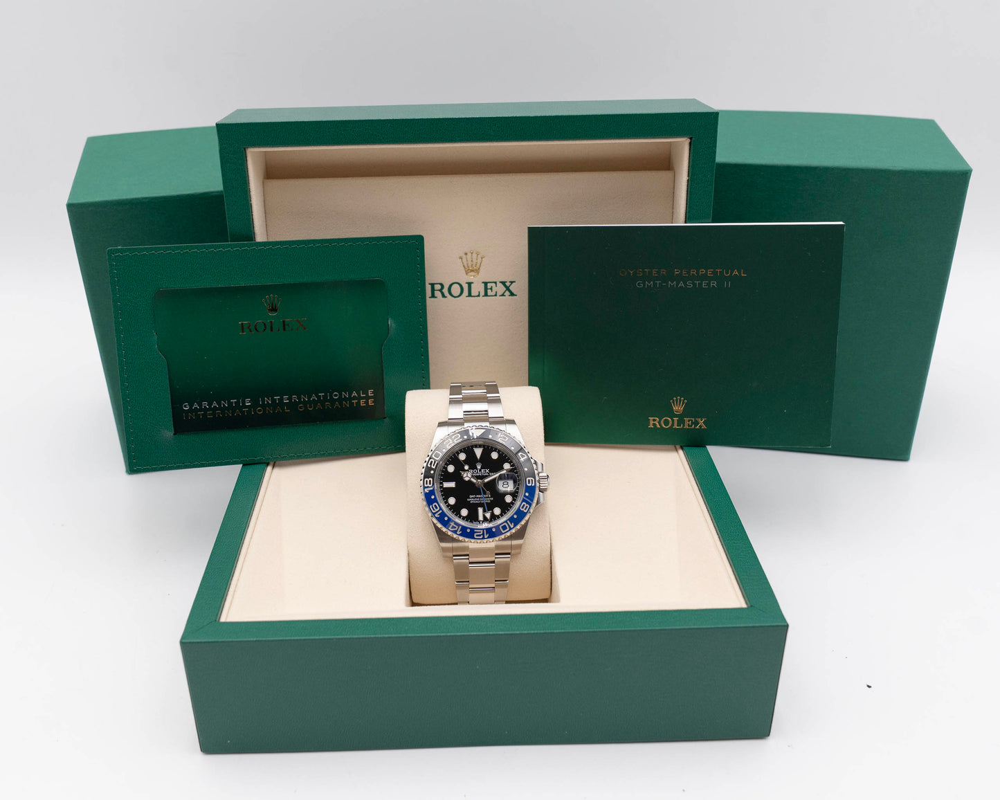 Rolex GMT Master II 40mm 126710BLNR Batman 2025
