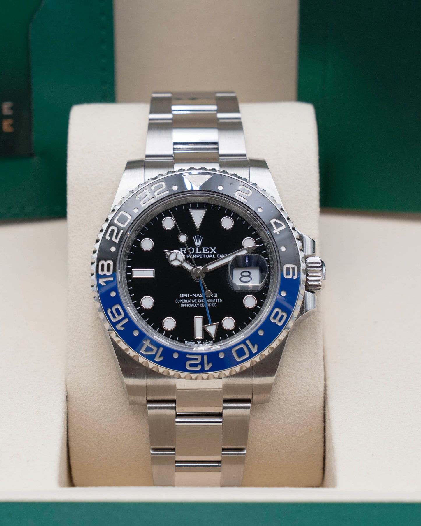 Rolex GMT Master II 40mm 126710BLNR Batman 2025