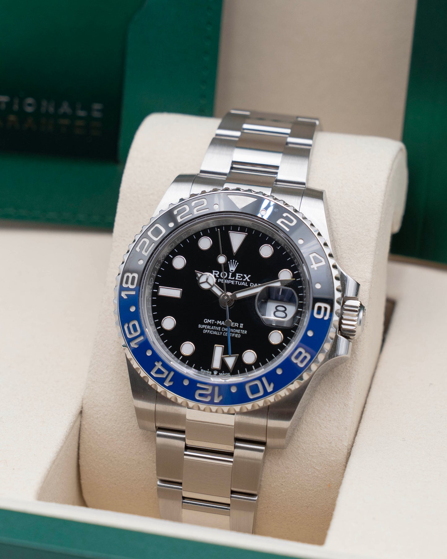 Rolex GMT Master II 40mm 126710BLNR Batman 2025