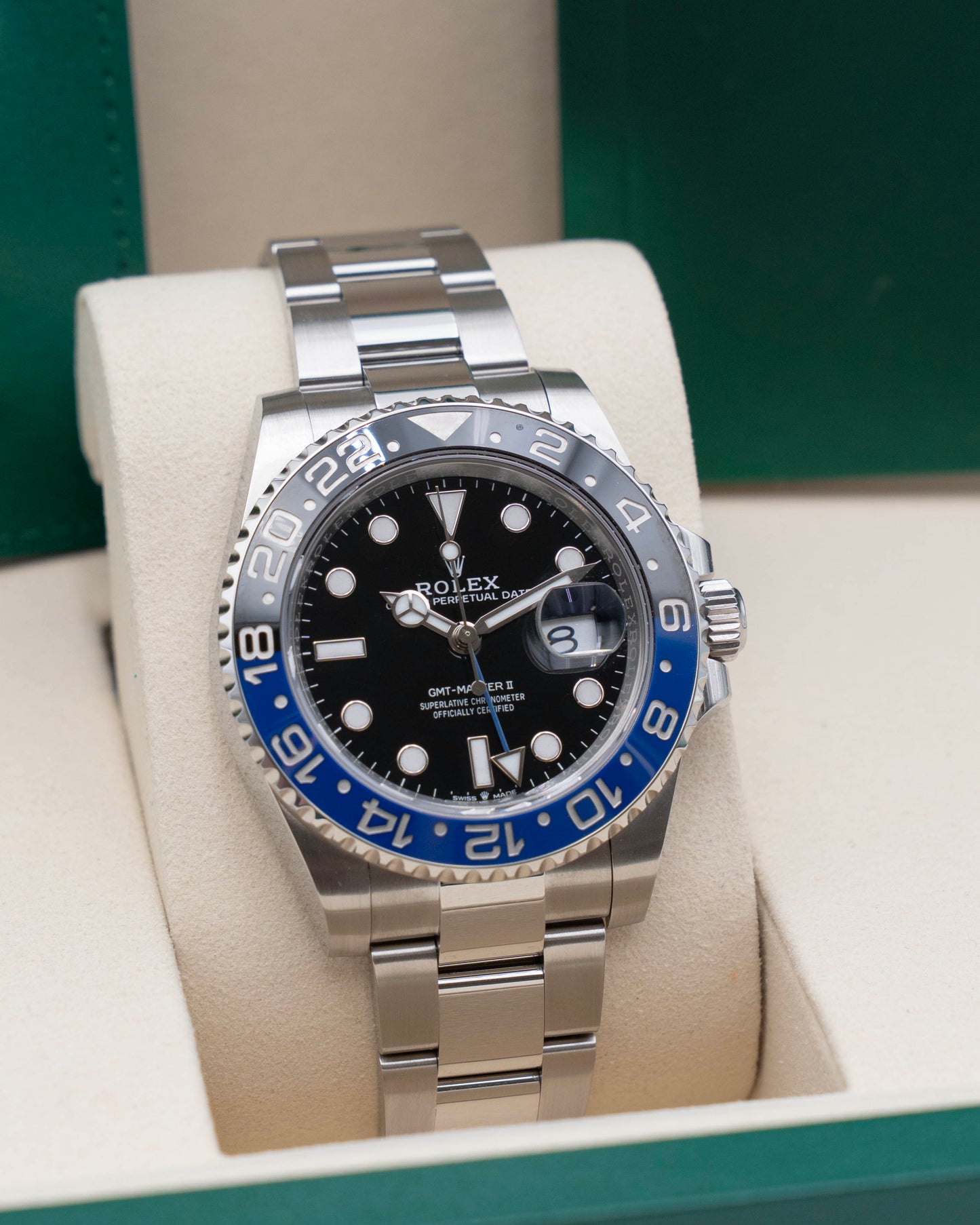 Rolex GMT Master II 40mm 126710BLNR Batman 2025