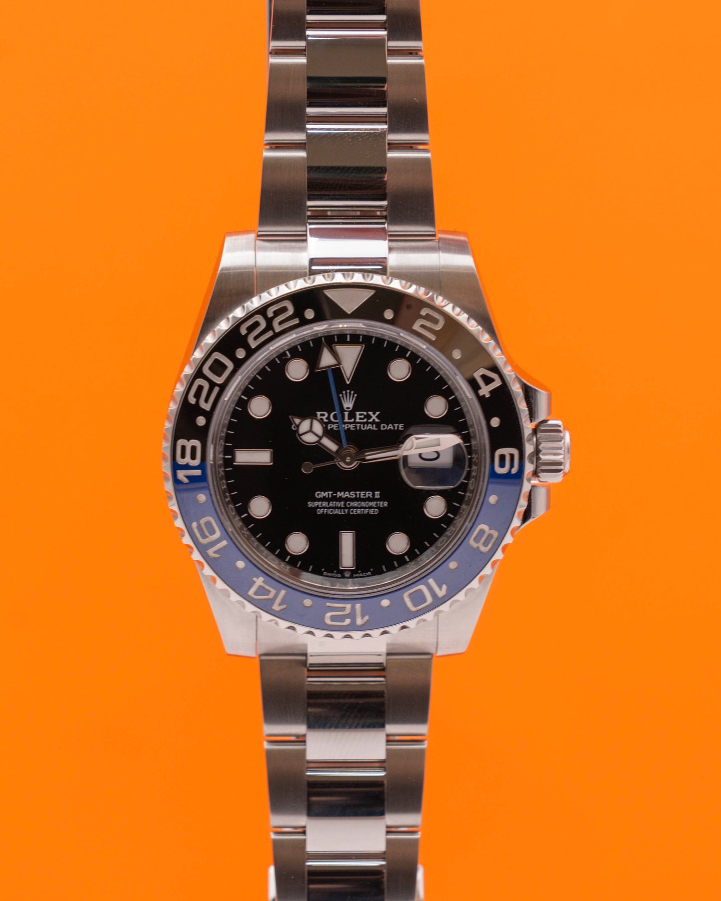 Rolex GMT Master II 40mm 126710BLNR Batman 2025
