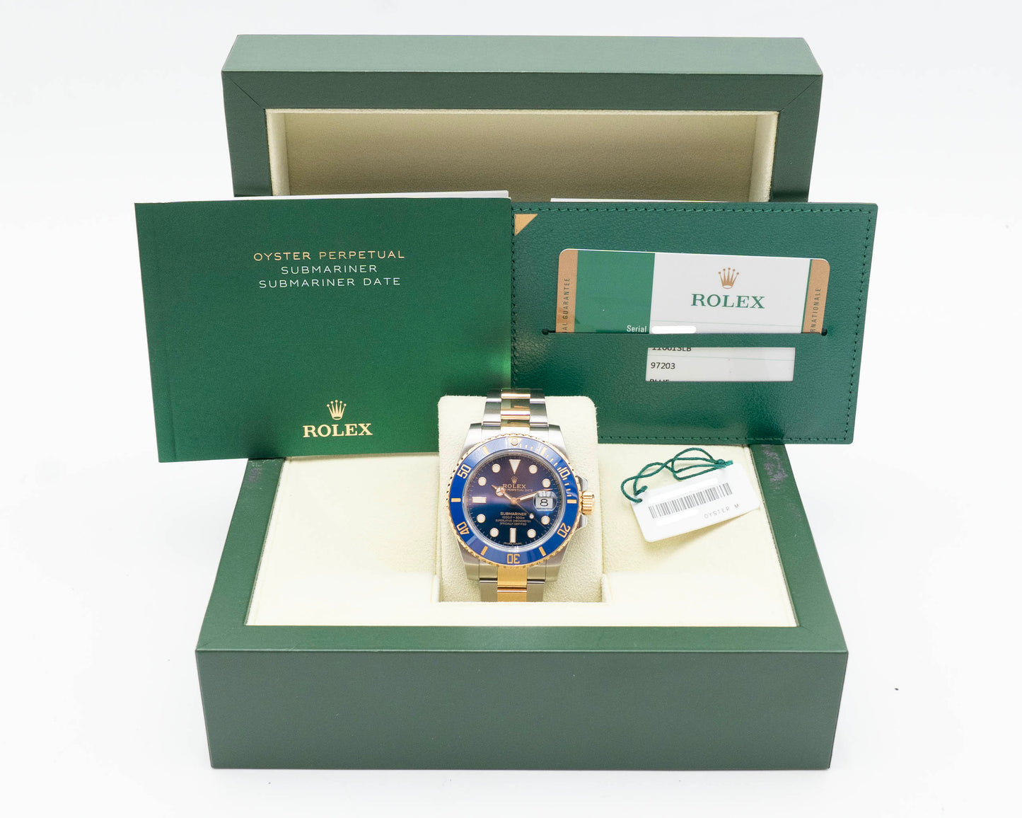 Rolex Submariner Date 40mm 116613LB Bluesy Two Tone Yellow Gold 2018