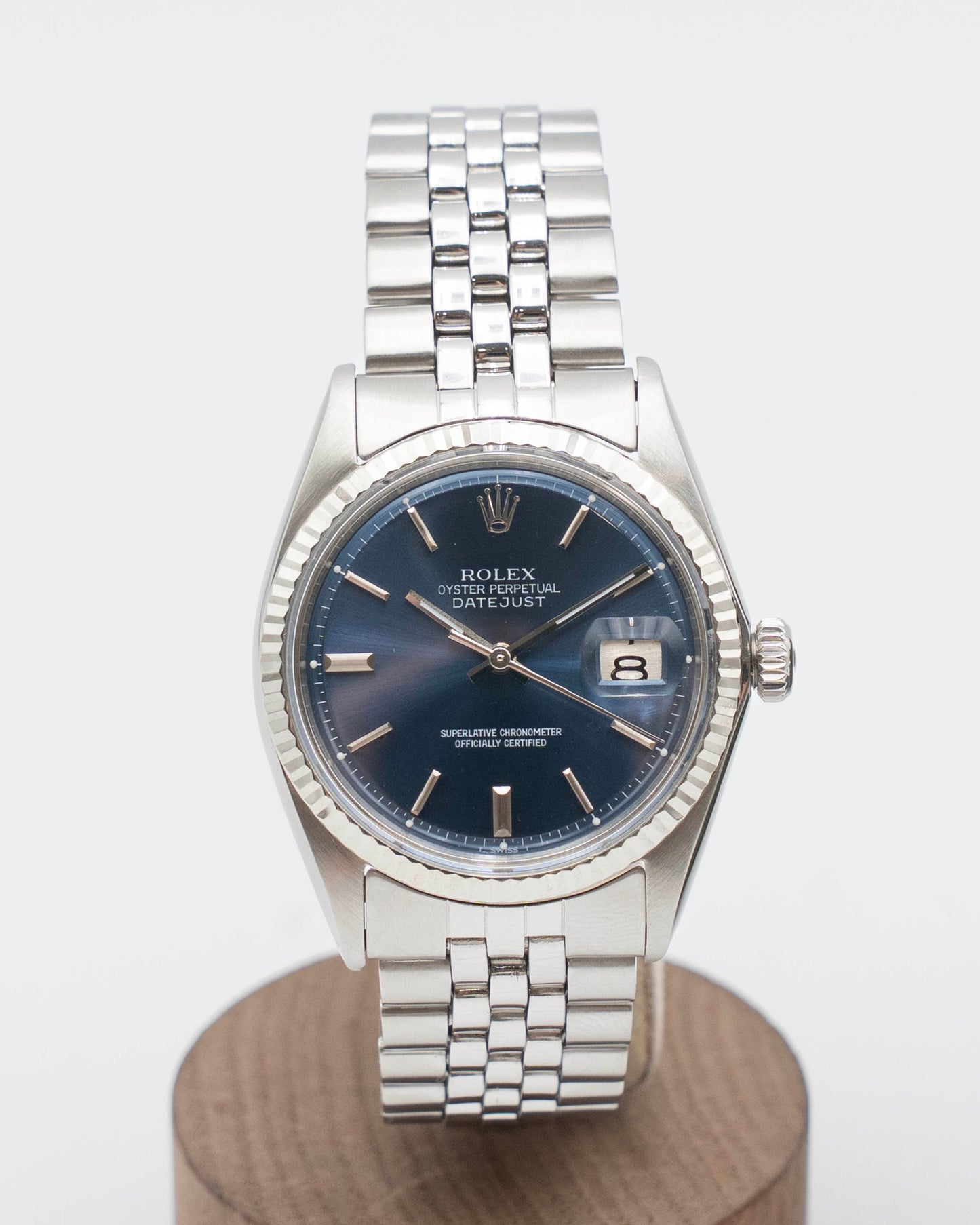 Rolex Datejust 36mm 1601 Blue Dial