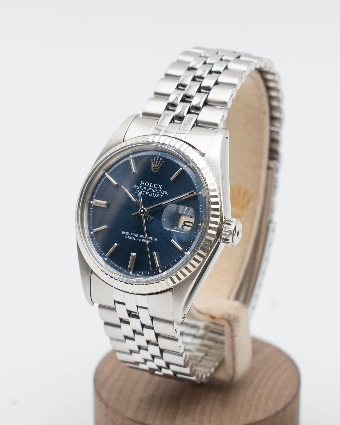 Rolex Datejust 36mm 1601 Blue Dial