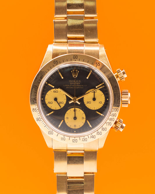 Full Set Rolex Daytona 37mm 6265 Yellow Gold
