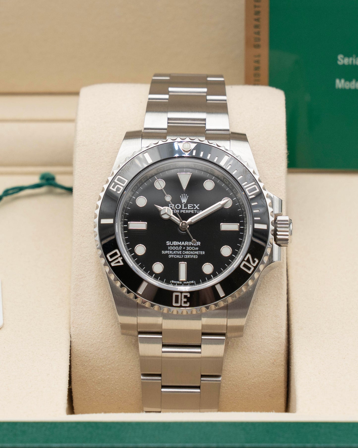 Rolex Submariner 40mm 114060 Black Dial 2018