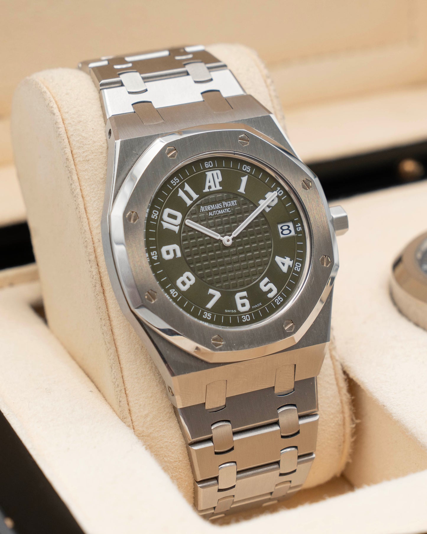 Audemars Piguet Royal Oak Jumbo 39mm 15128ST Italy Green Dial & Blue Dial 2004