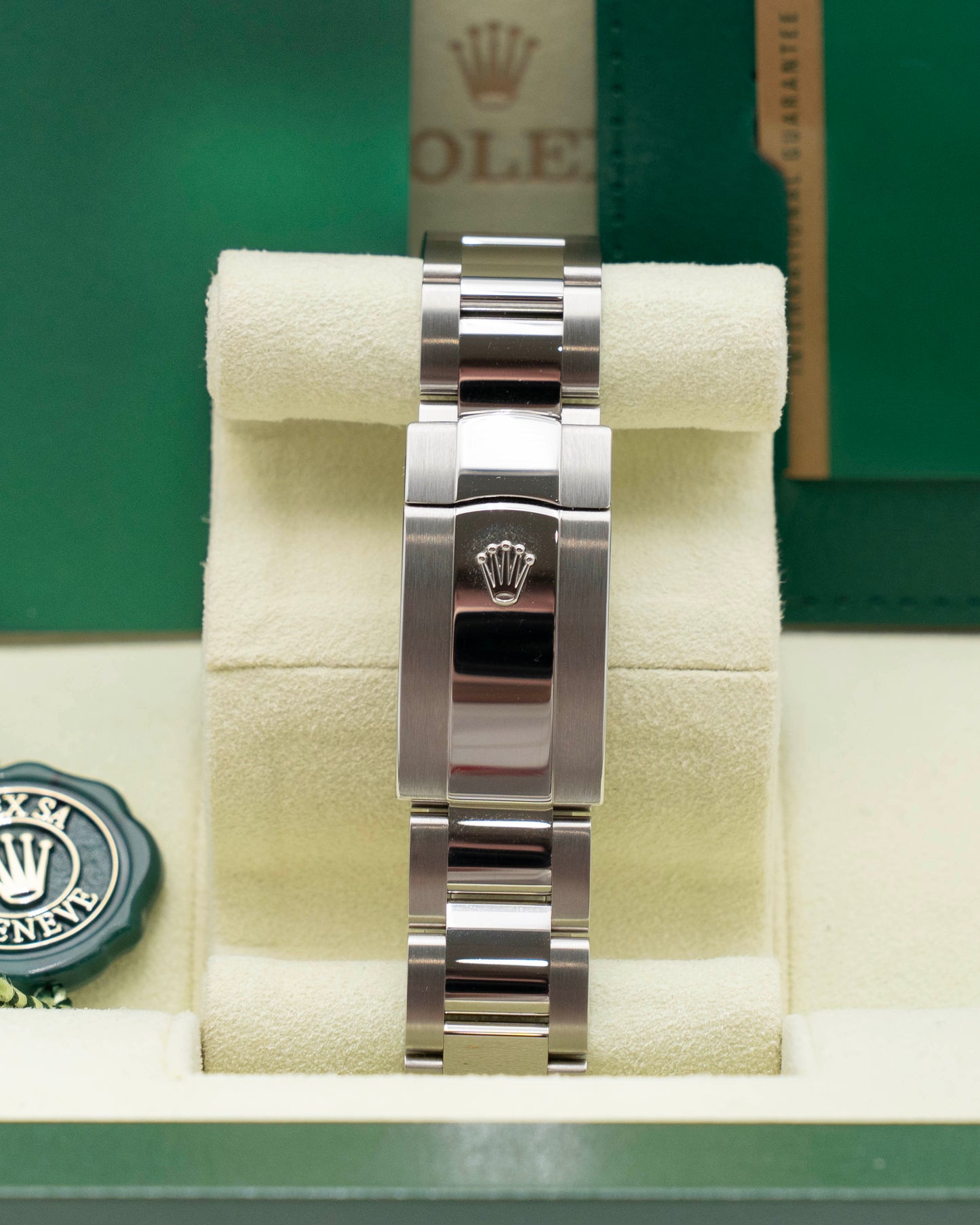 Rolex Milgauss 40mm 116400GV Blue Dial Green Crystal 2019