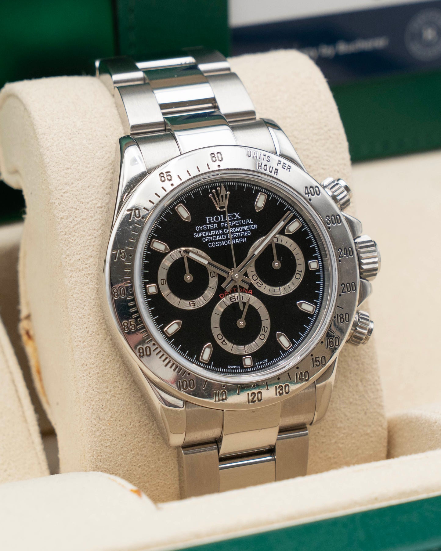 Rolex Daytona 40mm 116520 Black Stainless Steel