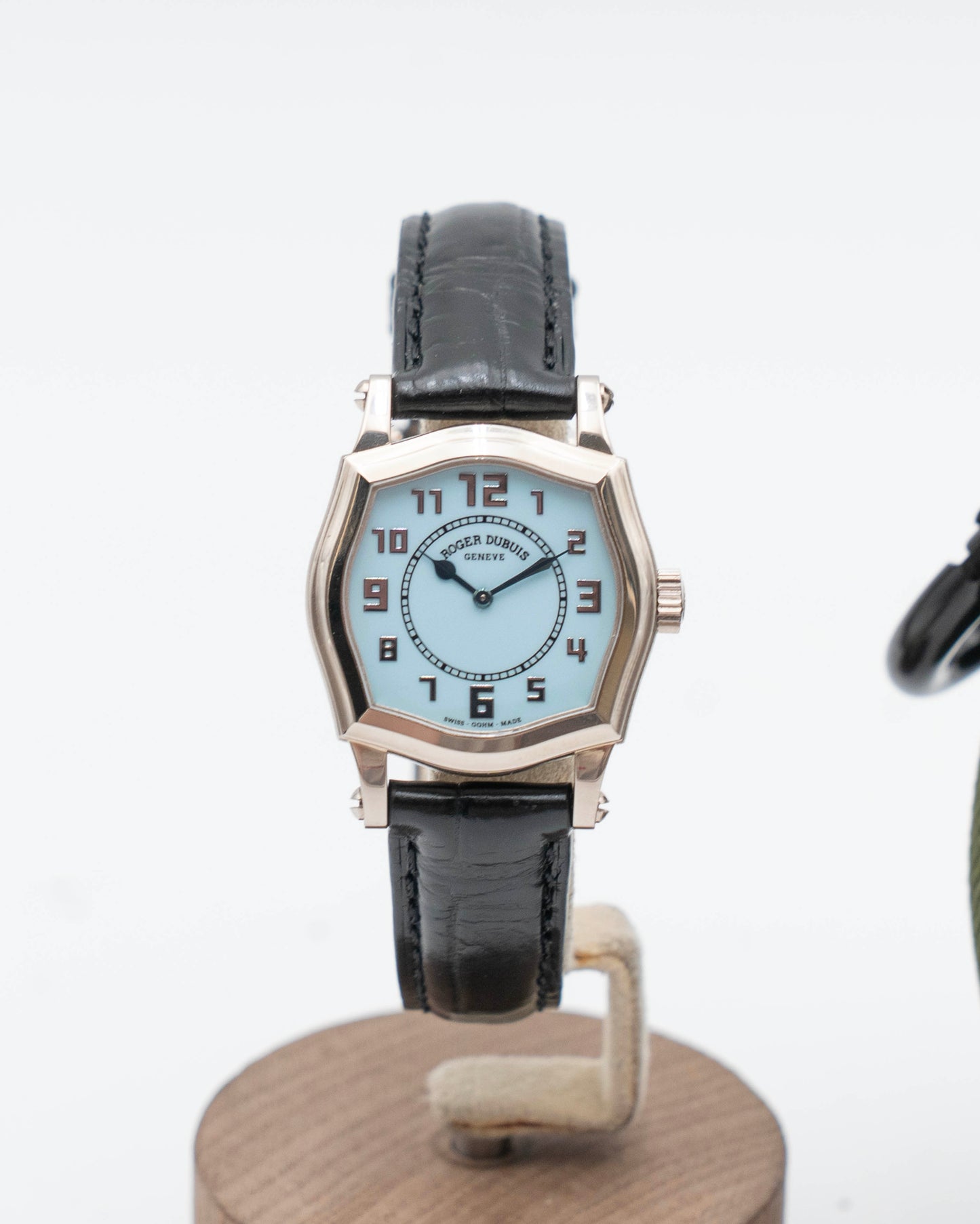 Roger Dubuis Sympathie 26.5mm Cal Rd18 White Gold Tiffany Blue
