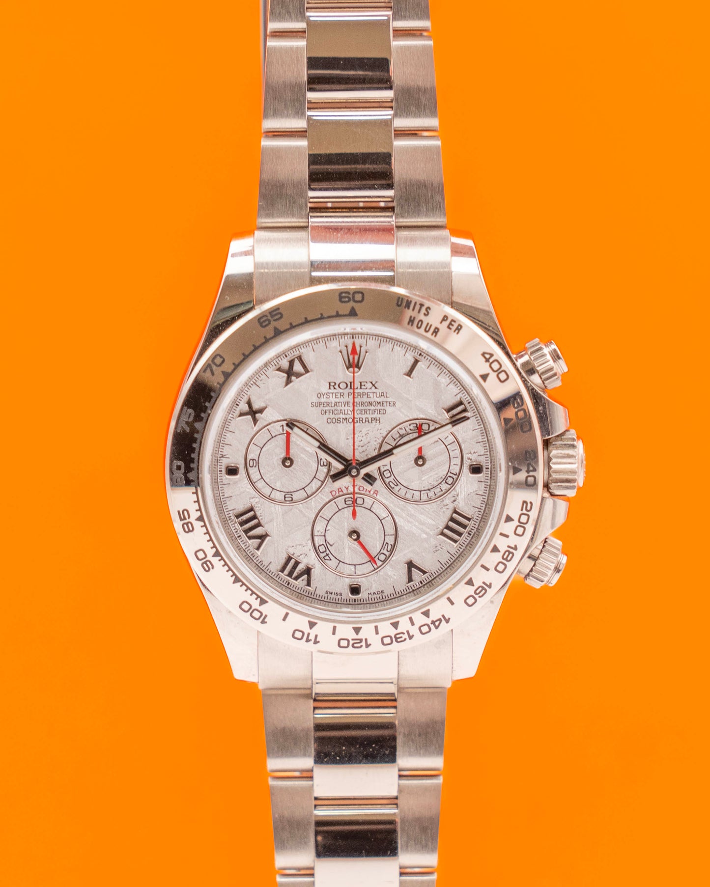 Rolex Daytona 40mm 116509 Meteorite Dial White Gold 2020