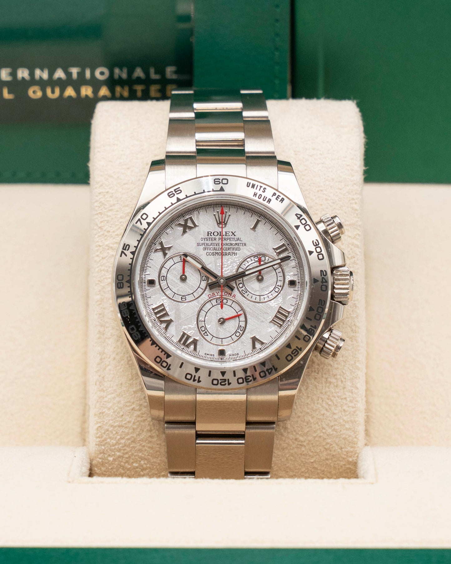 Rolex Daytona 40mm 116509 Meteorite Dial White Gold 2020