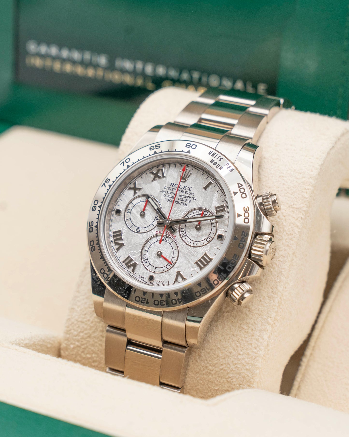 Rolex Daytona 40mm 116509 Meteorite Dial White Gold 2020