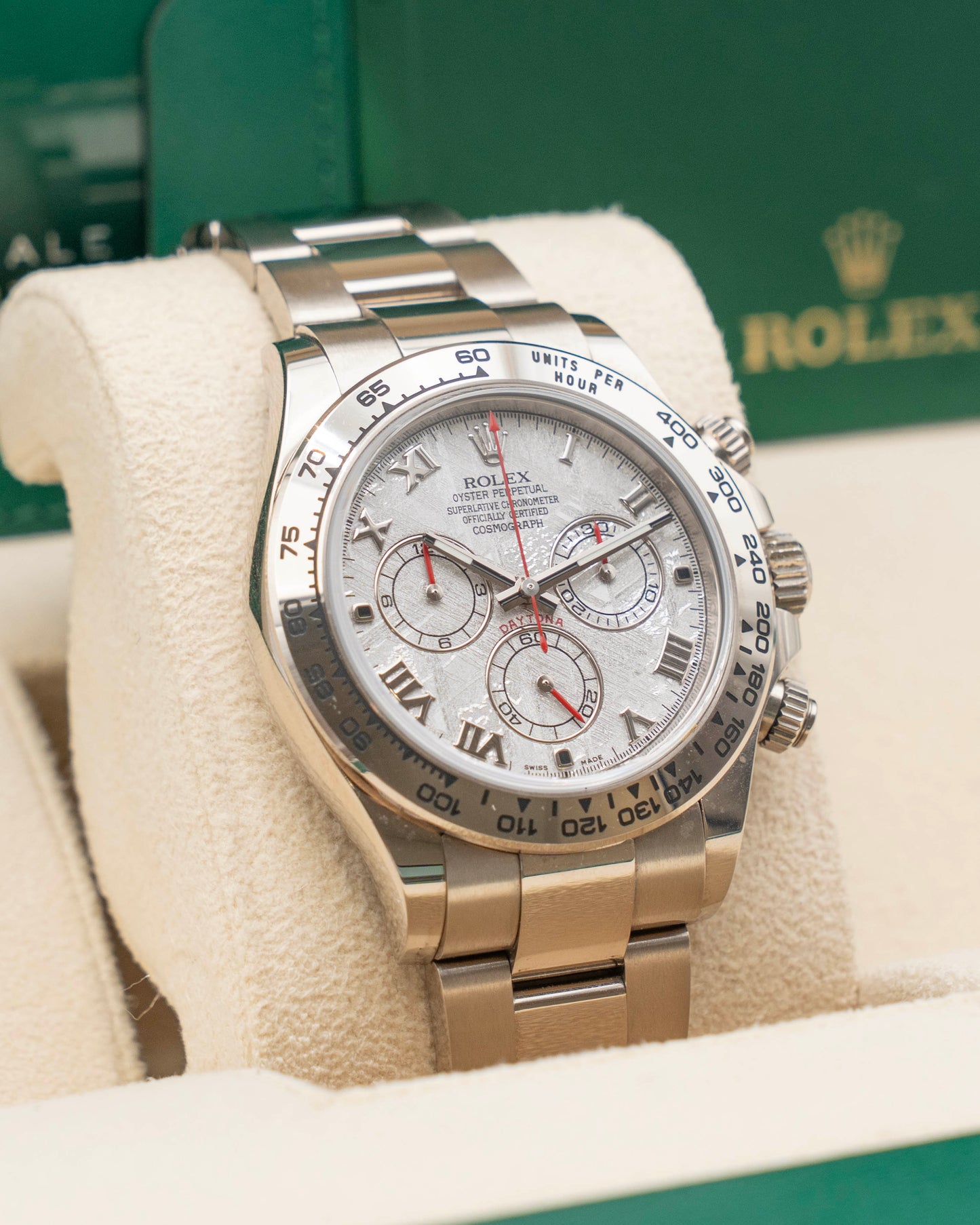 Rolex Daytona 40mm 116509 Meteorite Dial White Gold 2020