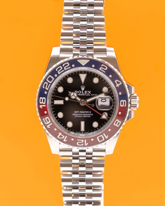 Rolex GMT Master II 40mm 126710BLRO Pepsi Jubilee 2022