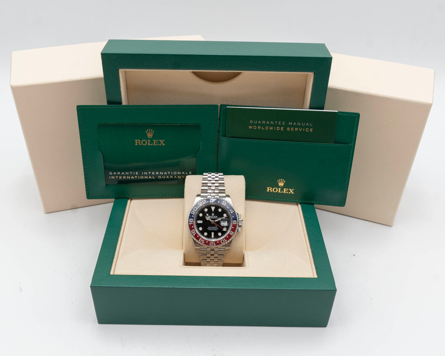 Rolex GMT Master II 40mm 126710BLRO Pepsi Jubilee 2022