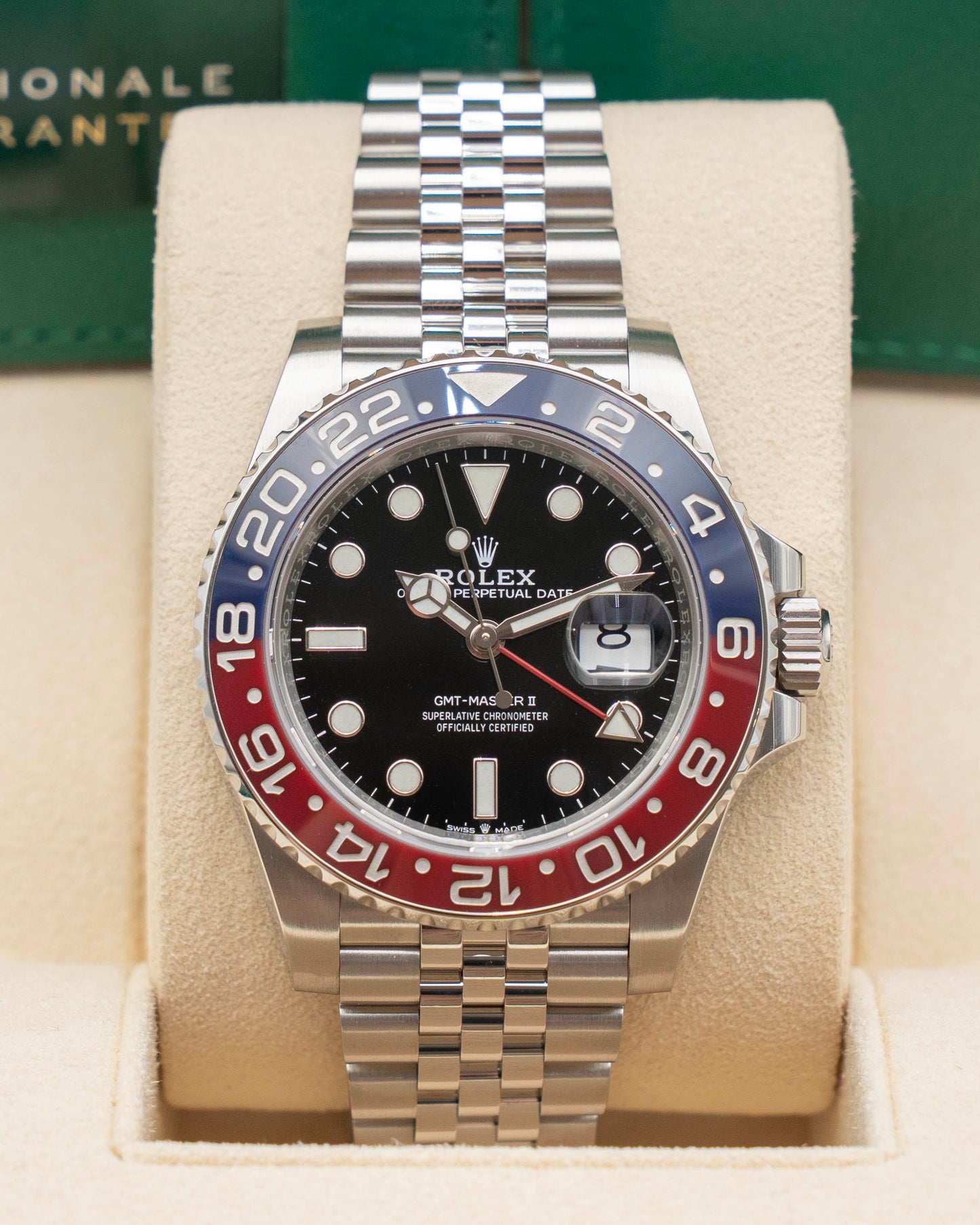 Rolex GMT Master II 40mm 126710BLRO Pepsi Jubilee 2022