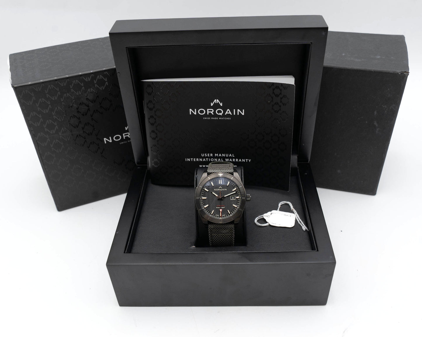 Norqain Adventure Sport 42mm NB1000B01A/B102/10KC.20B Black Dial Green Strap 2023 (NB1000B01A/B102/10KC.20B)