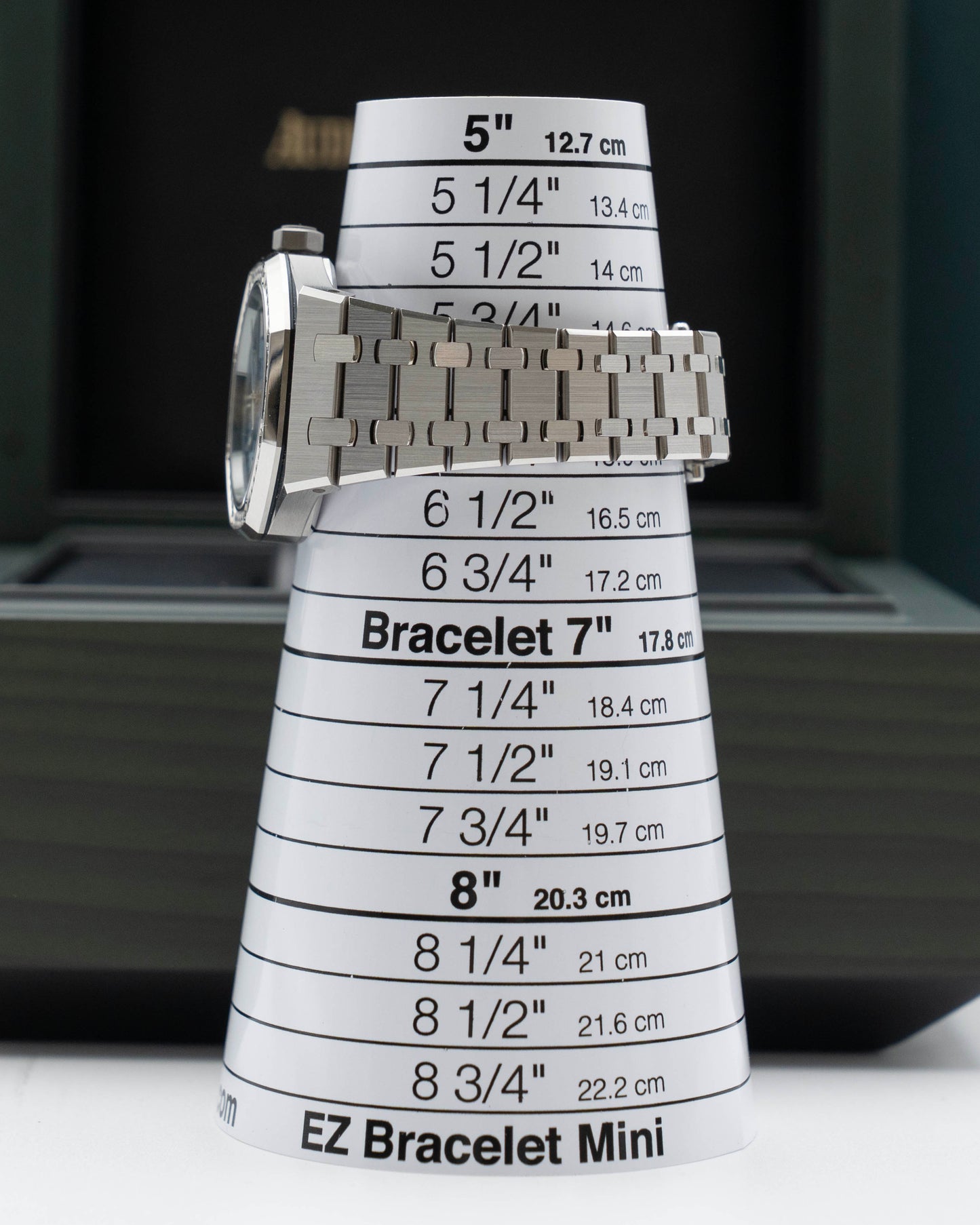 Audemars Piguet Royal Oak 37mm 15551ST.ZZ.1356ST.01 Diamond Bezel Stainless Steel Ice Blue Dial